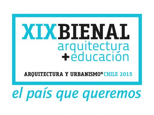Marca gráfica XIX Bienal de Arquitectura de Chile